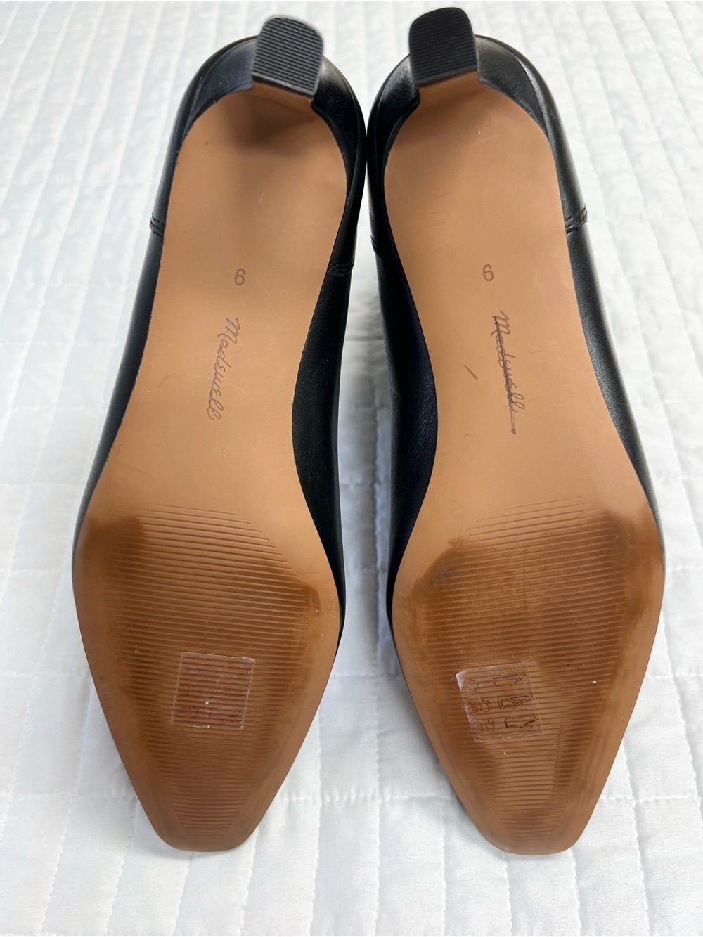 Madewell The Dimes Chelsea Boot Leather in Black Size 9 - Picture 10 of 11